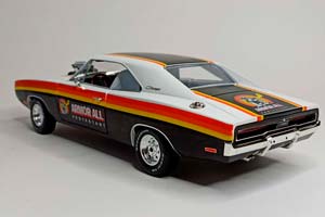 DODGE CHARGER 1970 BLOWN ENGINE 1:18 GREENLIGHT — фото 4