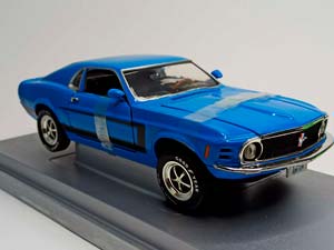 FORD MUSTANG GRABBER 1970 ERTL 1:18 — фото 7
