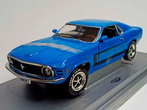 FORD MUSTANG GRABBER 1970 ERTL 1:18 — фото 9