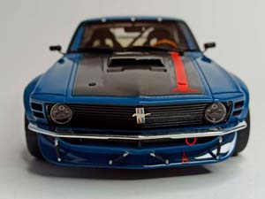 FORD MUSTANG 1970 RUFFIAN CARS 2021 1:18 — фото 4