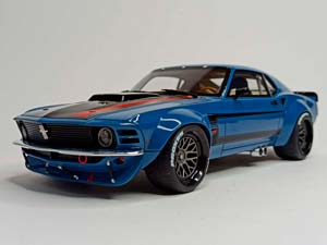 FORD MUSTANG 1970 RUFFIAN CARS 2021 1:18 — фото 2