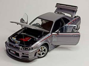 NISSAN SKYLINE NISMO GT-R S-TUNE(R34) 1:18 AUTOART — фото 3