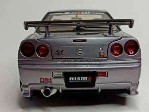 NISSAN SKYLINE NISMO GT-R S-TUNE(R34) 1:18 AUTOART — фото 6