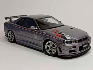 NISSAN SKYLINE NISMO GT-R S-TUNE(R34) 1:18 AUTOART — фото 9