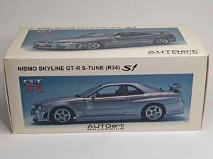 NISSAN SKYLINE NISMO GT-R S-TUNE(R34) 1:18 AUTOART — фото 2