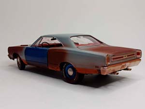PLYMOUTH GTX HEMI 426 1969 ERTL 1:18 — фото 3