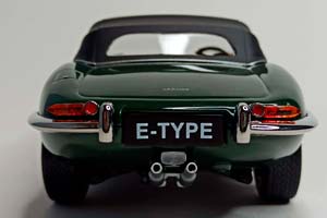 JAGUAR E-TYPE CONVERTIBLE 1961 KK SCALE 1:18 — фото 4