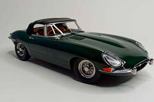 JAGUAR E-TYPE CONVERTIBLE 1961 KK SCALE 1:18 — фото 7