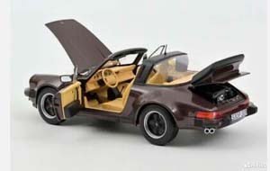 PORSCHE 911 TURBO TARGA 1987 NOREV 1:18 — фото 2