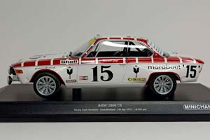 BMW 2800 CS 24H SPA 1972 MINICHAMPS 1:18 — фото 2