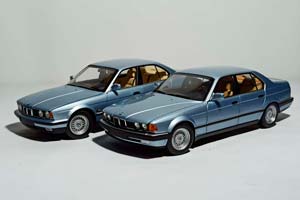 BMW 730I E32 1986 MINICHAMPS 1:18 — фото 6