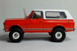 CHEVROLET BLAZER K5 HIGHLANDER EDITION 1972 1:18 — фото 3