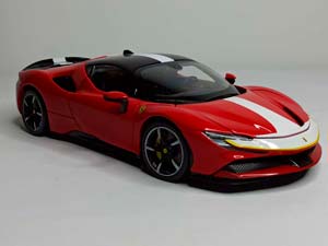 FERRARI SF90 STRADALE HYBRID 1000HP 1:18 BBURAGO — фото 8
