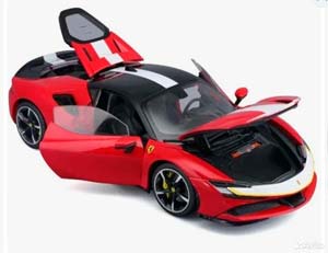 FERRARI SF90 STRADALE HYBRID 1000HP 1:18 BBURAGO — фото 2