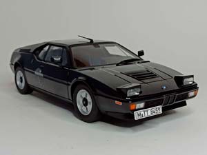 BMW M1 (E26) 1980 BLACK NOREV 1:18 — фото 5