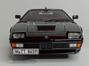 BMW M1 (E26) 1980 BLACK NOREV 1:18 — фото 7