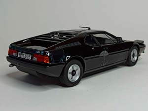 BMW M1 (E26) 1980 BLACK NOREV 1:18 — фото 9
