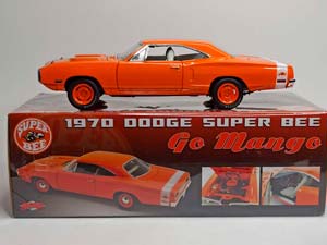 DODGE SUPER BEE 1970 - GO MANGO 1:18 ACME/GMP — фото 10