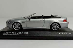 BMW M6 CABRIO (E64) MINICHAMPS 1:43 — фото 2