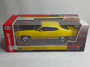FORD TORINO COBRA 1970 AUTOWORLD 1:18 — фото 10