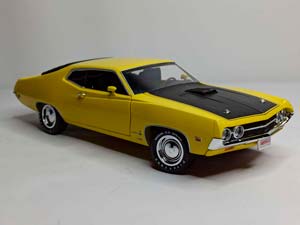 FORD TORINO COBRA 1970 AUTOWORLD 1:18 — фото 7