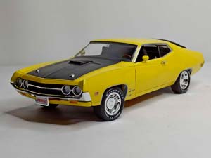 FORD TORINO COBRA 1970 AUTOWORLD 1:18 — фото 9