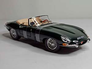 JAGUAR E TYPE 1962 BBURAGO 1:18 — фото 7