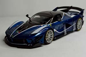 FERRARI FXX-K EVO BLUE BBURAGO 1:18