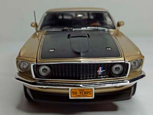 FORD MUSTANG MACH1 1969 AUTOWORLD 1:18 — фото 8