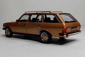 MERCEDES 200T 1982 W123 NOREV 1:18 — фото 3