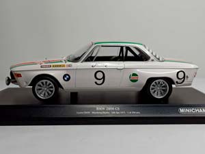 BMW 2800 CS TEAM 24H SPA 1971 MINICHAMPS 1:18 — фото 3