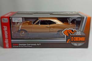 DODGE CORONET R/T 1969 AUTOWORLD 1:18 — фото 9