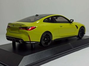 BMW M4 YELLOW (G82) 2020 LIMITED 1:18 MINICHAMPS — фото 4
