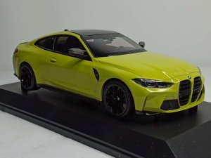 BMW M4 YELLOW (G82) 2020 LIMITED 1:18 MINICHAMPS — фото 6