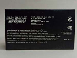 PORSCHE 911 GT3 CUP "VERTU" 1:43 MINICHAMPS — фото 10