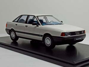 AUDI 80 (B3) WHITE 1:18 KK SCALE — фото 7