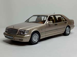 MERCEDES S600 W140 SMOKE SILVER 1:18 NOREV