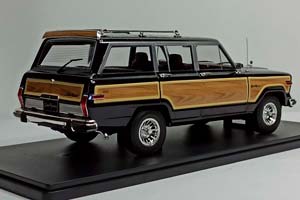 JEEP GRAND WAGONEER 1989 BLACK 1:18 KK SCALE — фото 5