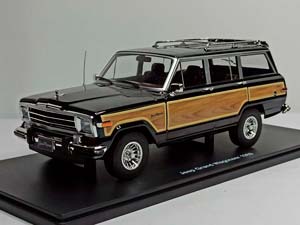 JEEP GRAND WAGONEER 1989 BLACK 1:18 KK SCALE — фото 9