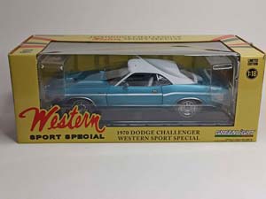 DODGE CHALLENGER 1970 GREENLIGHT 1:18 — фото 10