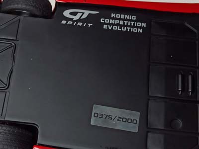 FERRARI KOENIG COMPETITION EVOLUTION 1:18 — фото 9