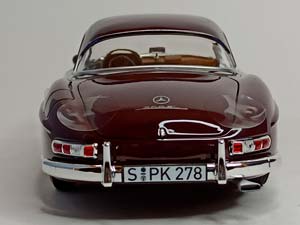 MERCEDES 300 SL ROADSTER 1957 NOREV 1:18, БОРДОВЫЙ — фото 4