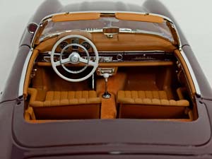 MERCEDES 300 SL ROADSTER 1957 NOREV 1:18, БОРДОВЫЙ — фото 6