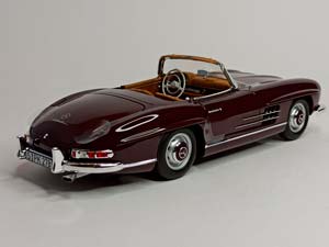MERCEDES 300 SL ROADSTER 1957 NOREV 1:18, БОРДОВЫЙ — фото 7