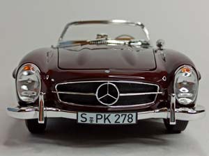 MERCEDES 300 SL ROADSTER 1957 NOREV 1:18, БОРДОВЫЙ — фото 9