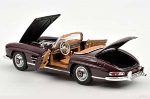 MERCEDES 300 SL ROADSTER 1957 NOREV 1:18, БОРДОВЫЙ — фото 2