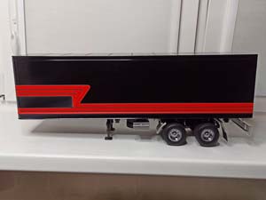 KENWORTH K100 AERODYNE-1976 +ПРИЦЕП 1:18 — фото 7
