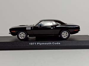 PLYMOUTH CUDA 1971 "JOHN WICK" 1:43 GREENLIGHT — фото 2