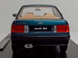 AUDI 80 (B3) 1989 BLUE-GREEN 1:18 — фото 4