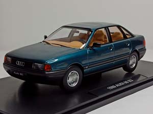 AUDI 80 (B3) 1989 BLUE-GREEN 1:18 — фото 9